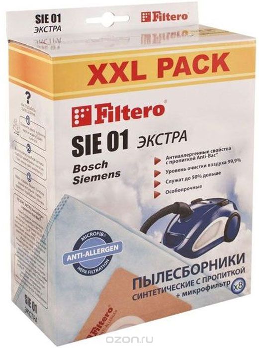 Filtero SIE 01 XXL Pack   (8 )