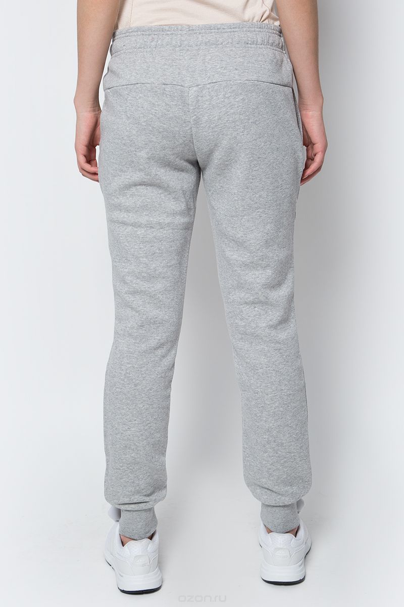 Брюки спортивные женские adidas Ess Solid Pant, цвет: серый. S97160. Размер L (48/50)