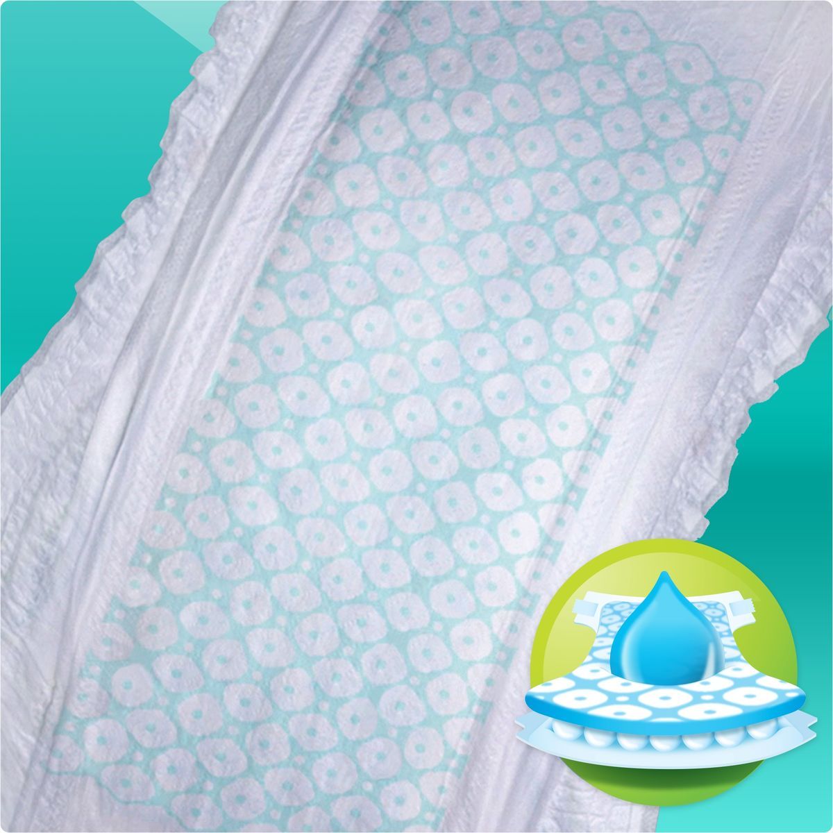 Pampers  Active Baby-Dry 5-9  ( 3) 152 
