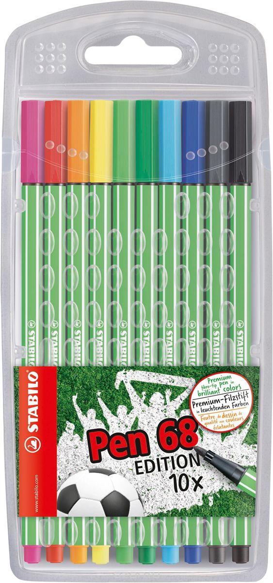 STABILO   Pen 68 Green Editional 10 