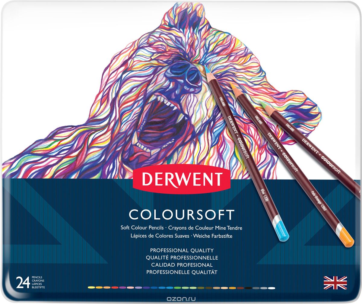 Derwent    Coloursoft 24 