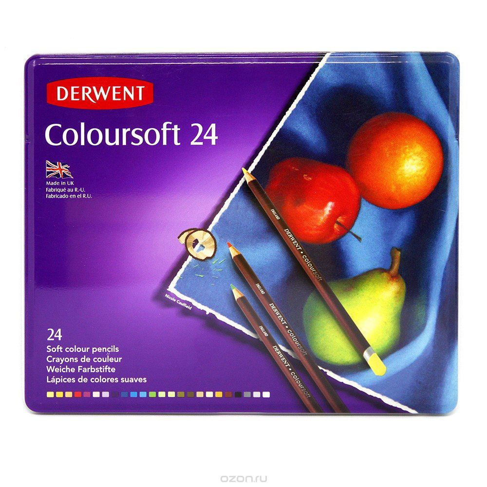Derwent    Coloursoft 24 