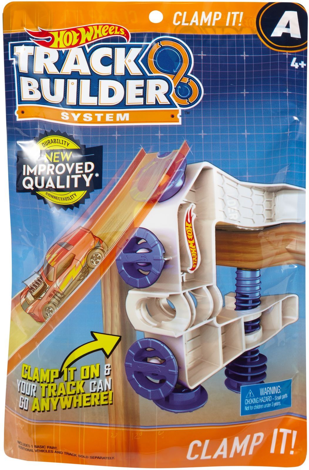 Hot Wheels Track Builder      Clamp It