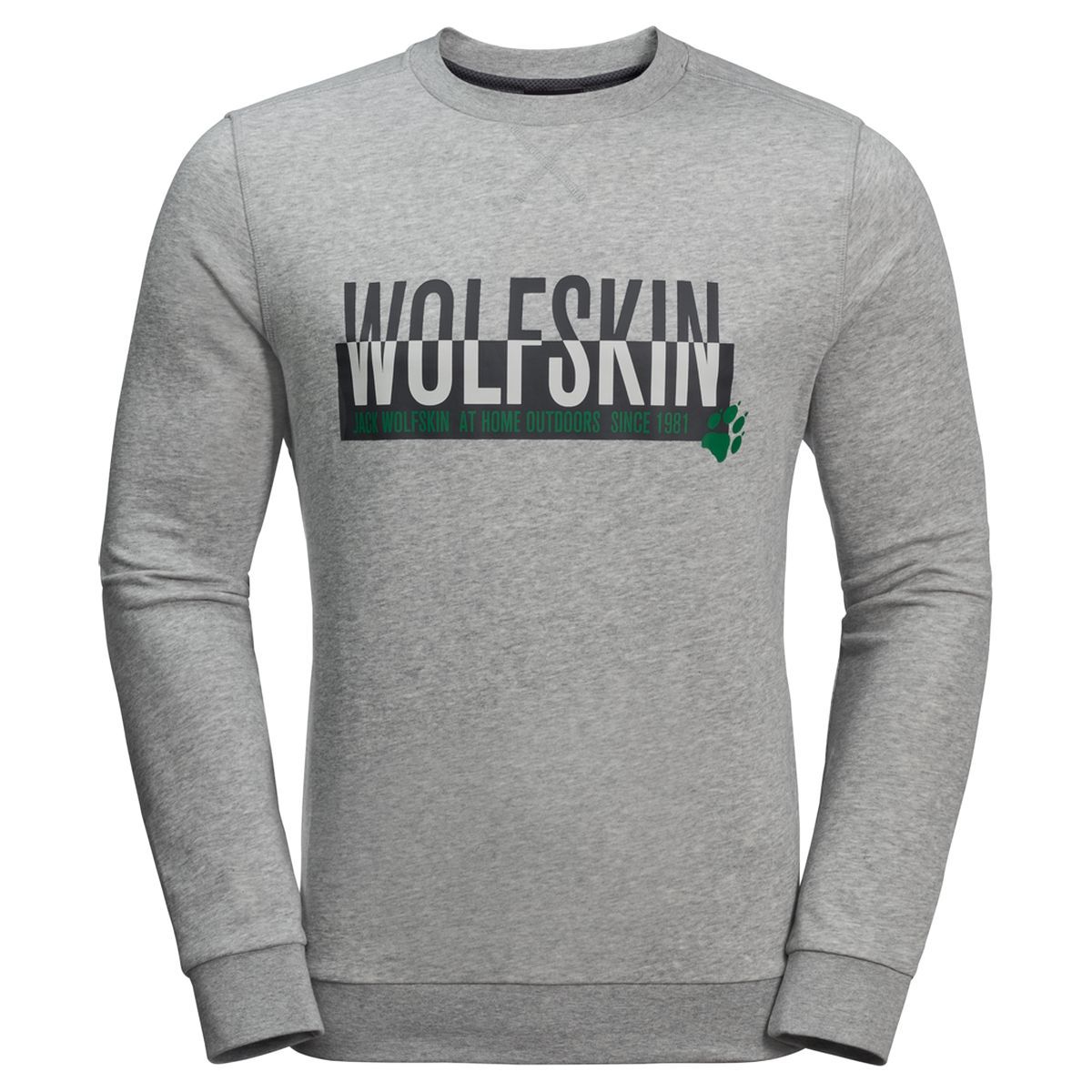   Jack Wolfskin Slogan Sweatshirt M, : -. 1707391-6111.  S (42/44)