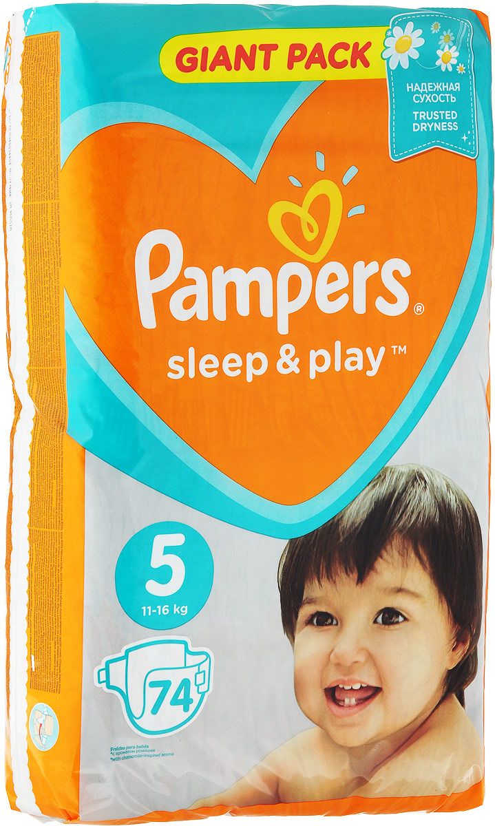 Pampers Sleep & Play  5 11-16  74 