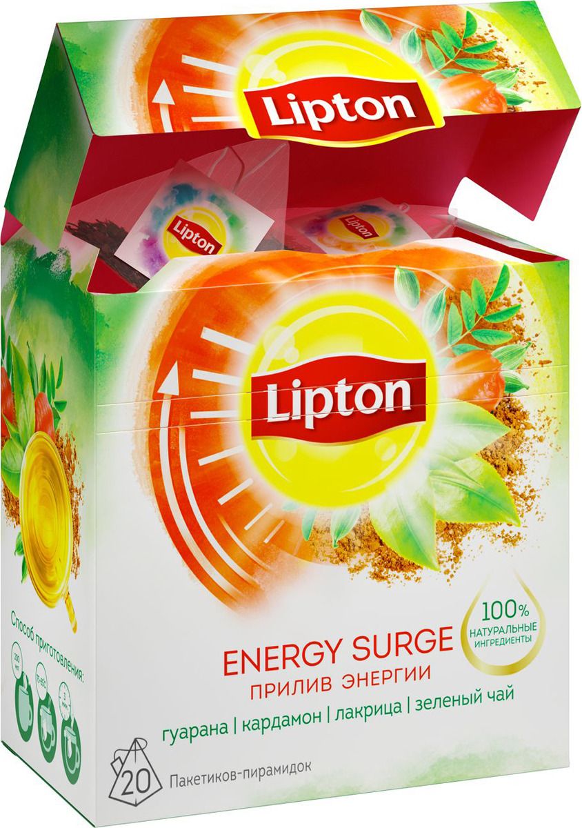    Lipton Energy Surge Tea  c , ,   , 20 